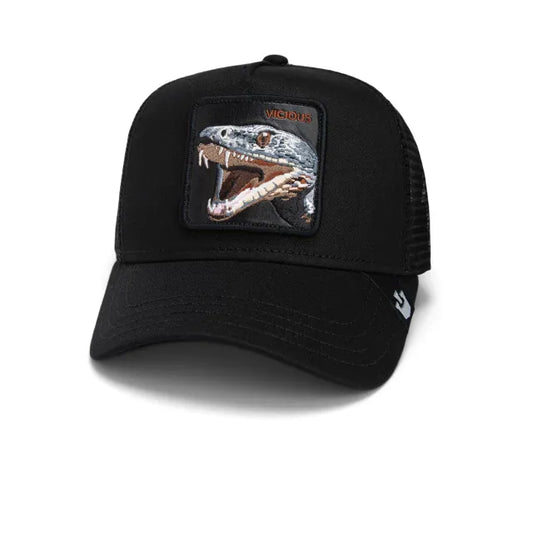 GORRA GOORIN THE VICIOUS SNAKE BLACK
