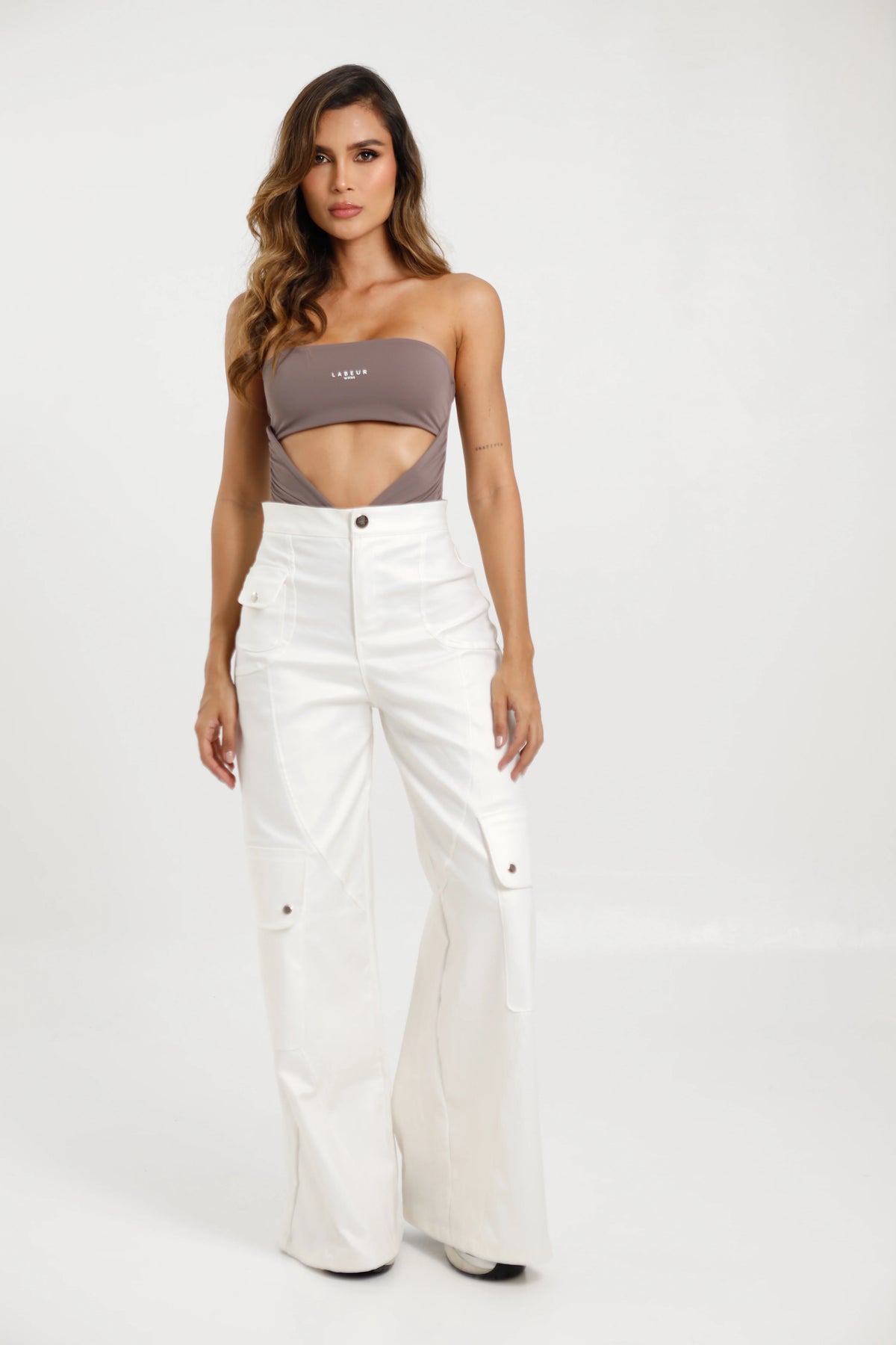 PANTALON LABEUR EDIMBURGO MARFIL