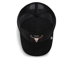 GORRA GOORIN THE SUEDE SKULL BLACK DEAD