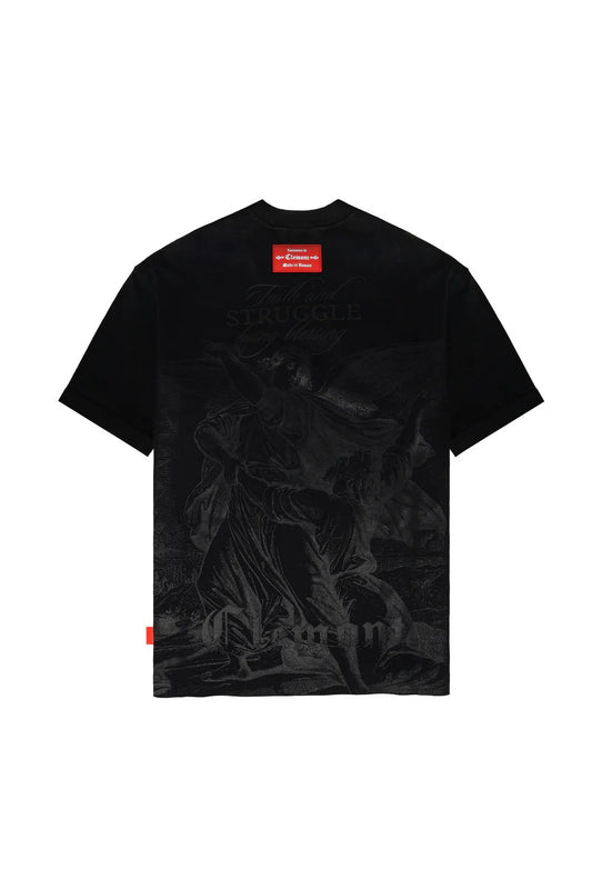 CAMISETA CLEMONT PATEMA OVERSIZED BLACK