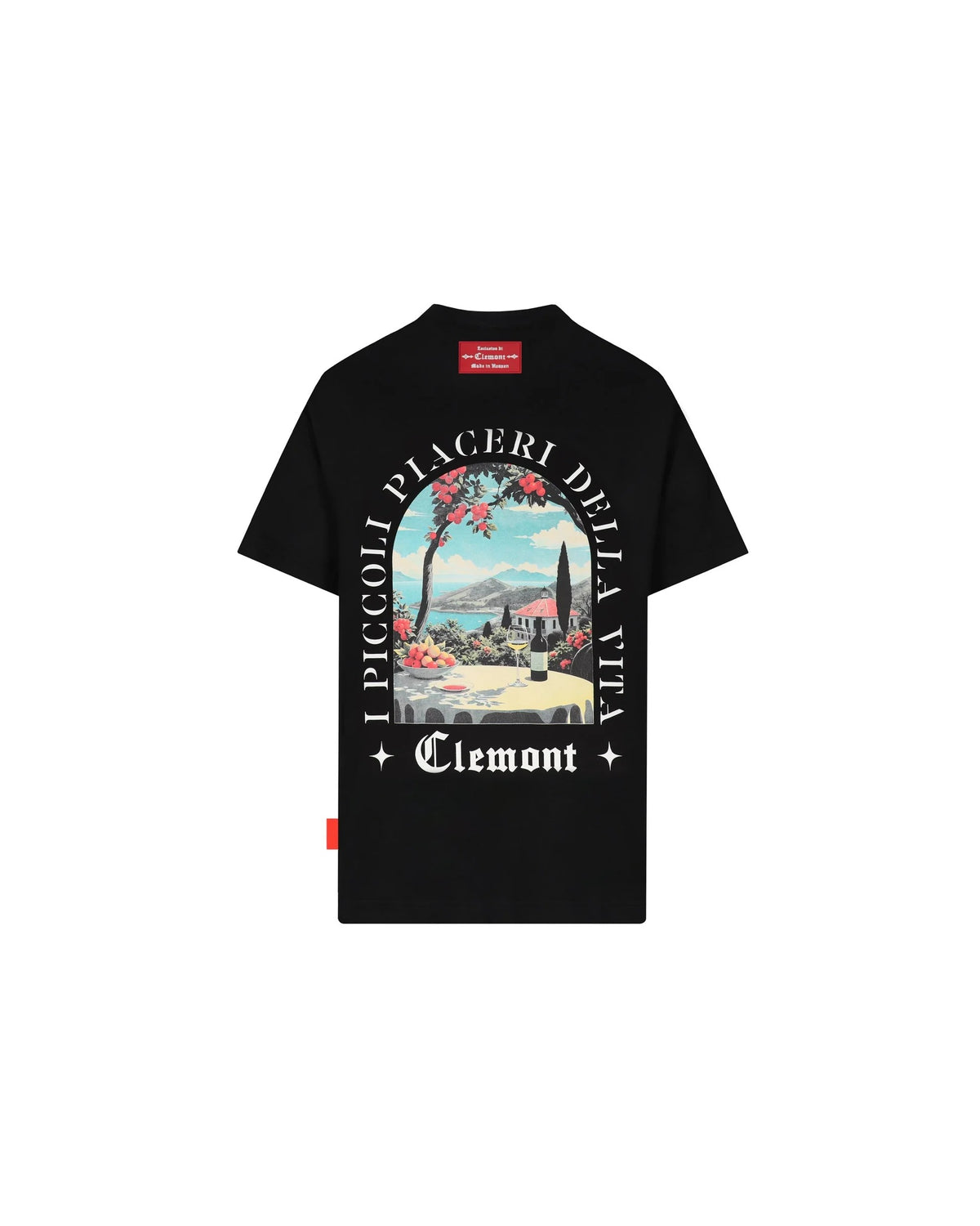 CAMISETA CLEMONT ECLATANTE NEGRO