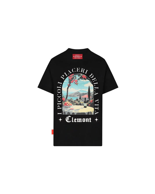 CAMISETA CLEMONT ECLATANTE NEGRO