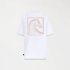 CAMISETA MONASTERY 7C OVERSIZED WHITE