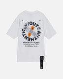 CAMISETA Y/OUT LAX BLANCO