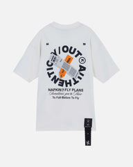 CAMISETA Y/OUT LAX BLANCO