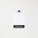 TOP MONASTERY WOMEN CLAIRE KNITTED WHITE