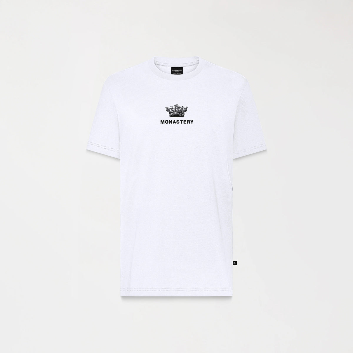 CAMISETA MONASTERY CROWN WHITE