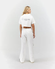 CROP TOP CLEMONT RAGGIANTE CREMA