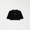 CROP TOP MONASTERY INDIRA BLACK