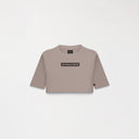 CROP TOP MONASTERY LEIRE TAUPE GRAY