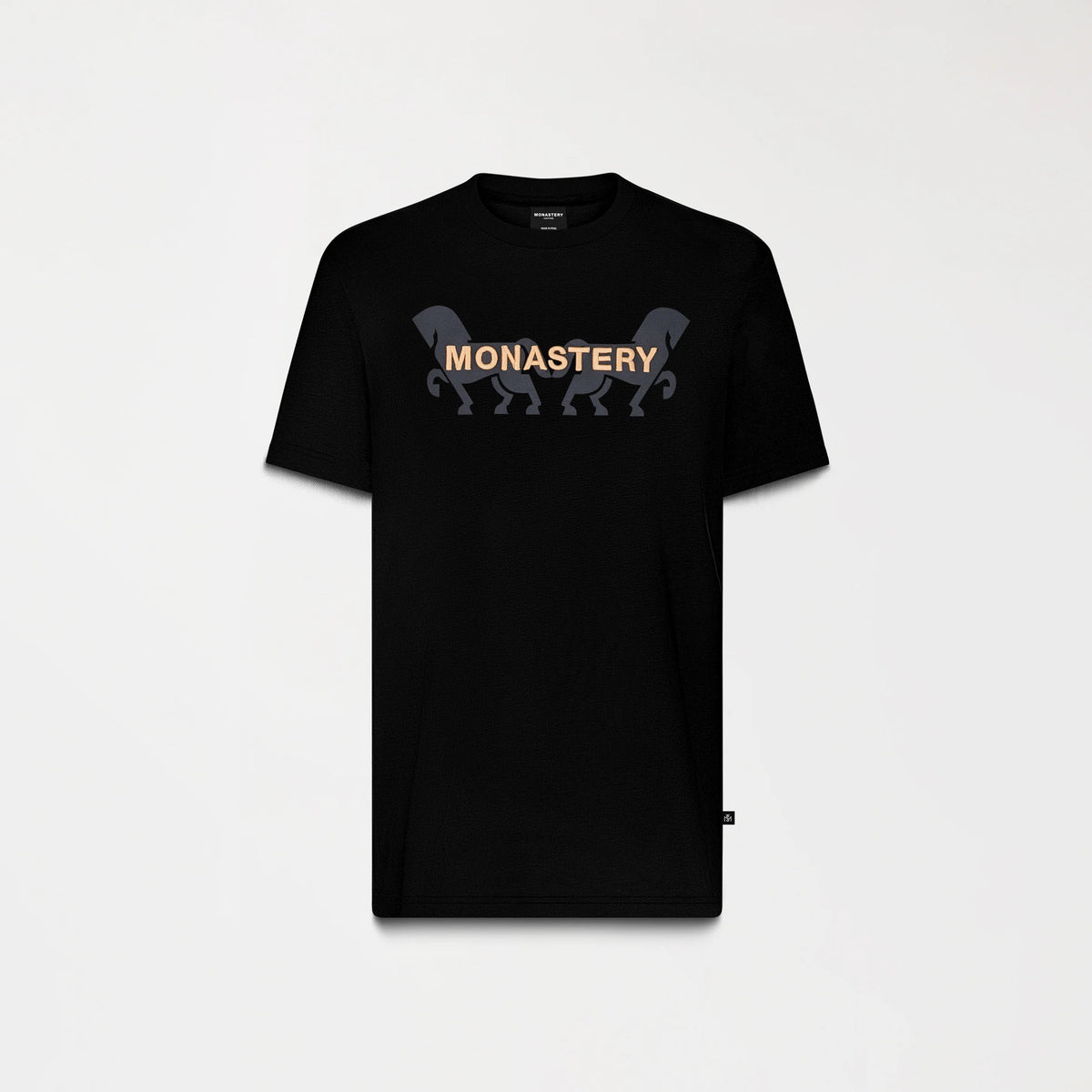 CAMISETA MONASTERY MUSTANG BLACK