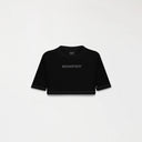 CROP TOP MONASTERY ROISIN BLACK