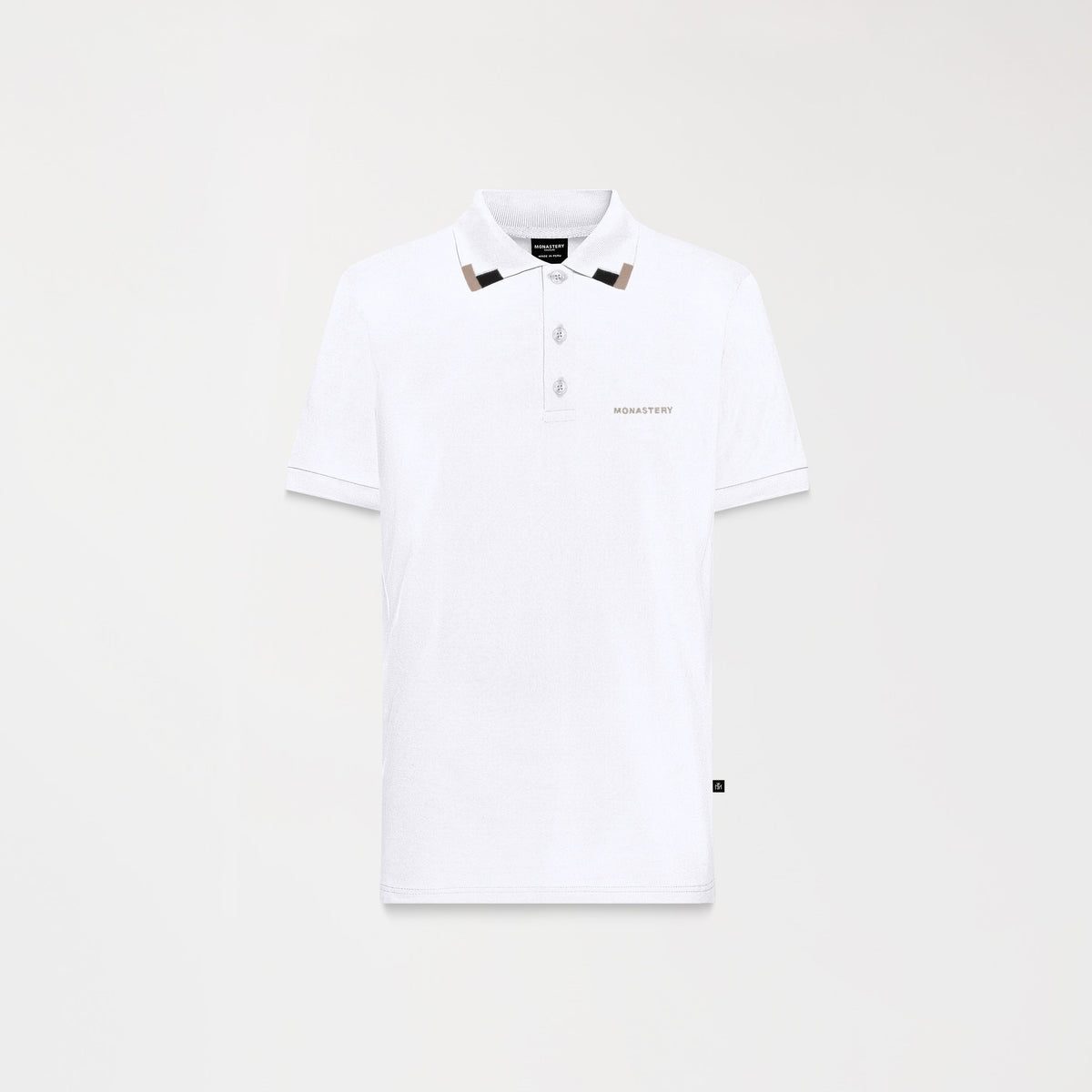 CAMISETA POLO MONASTERY SARDEN WHITE