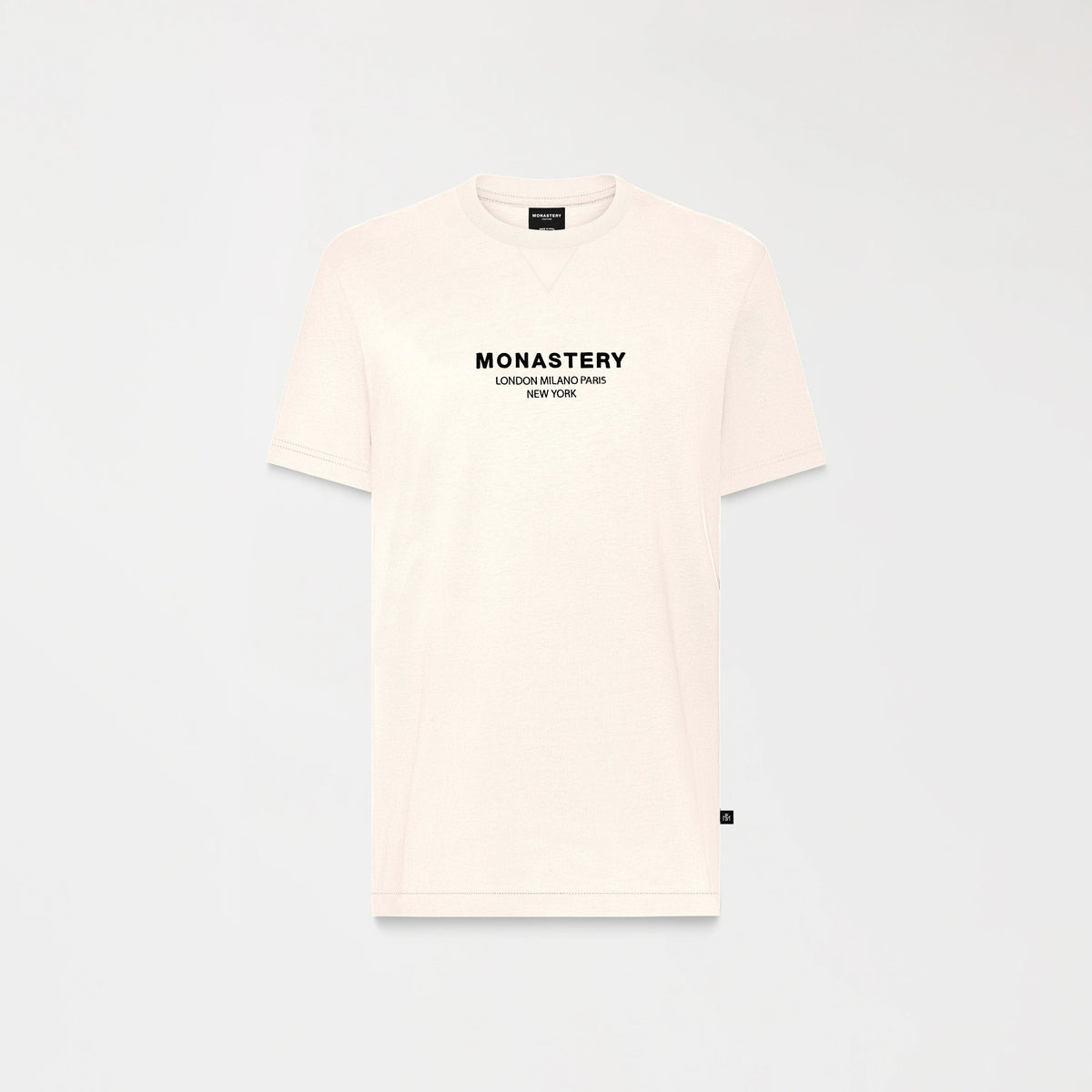 CAMISETA MONASTERY SHARAM WHITE GRAY