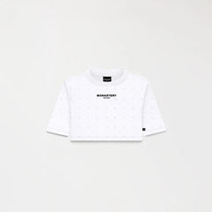 CROP TOP MONASTERY SORA WHITE