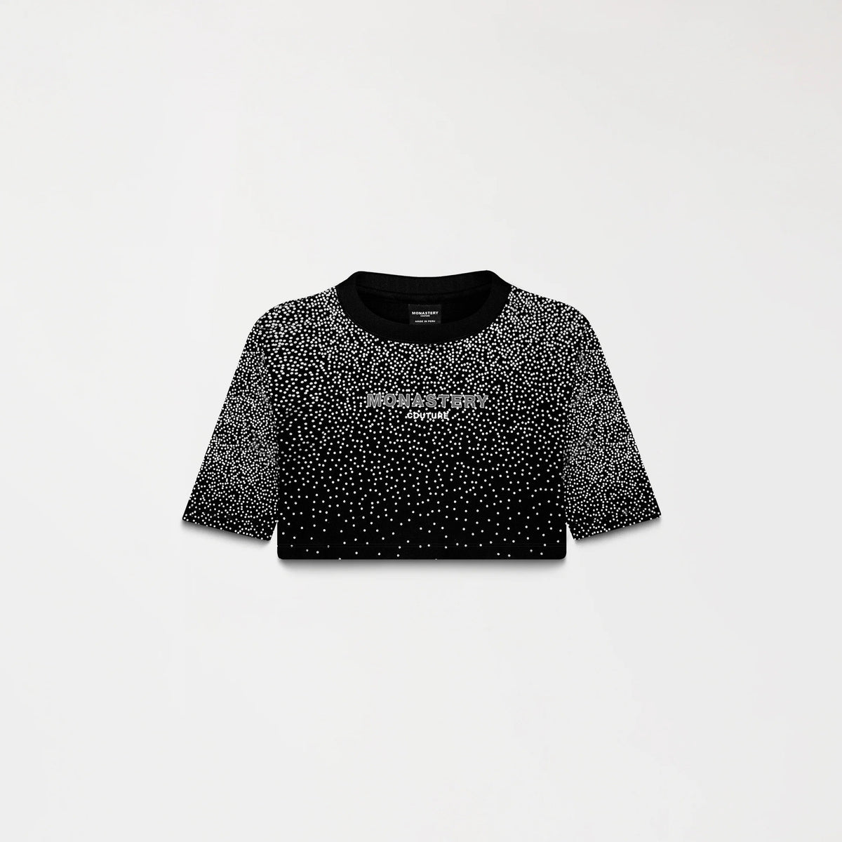 CROP TOP MONASTERY TESSIE BLACK