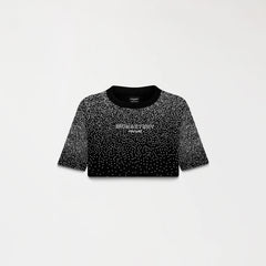 CROP TOP MONASTERY TESSIE BLACK