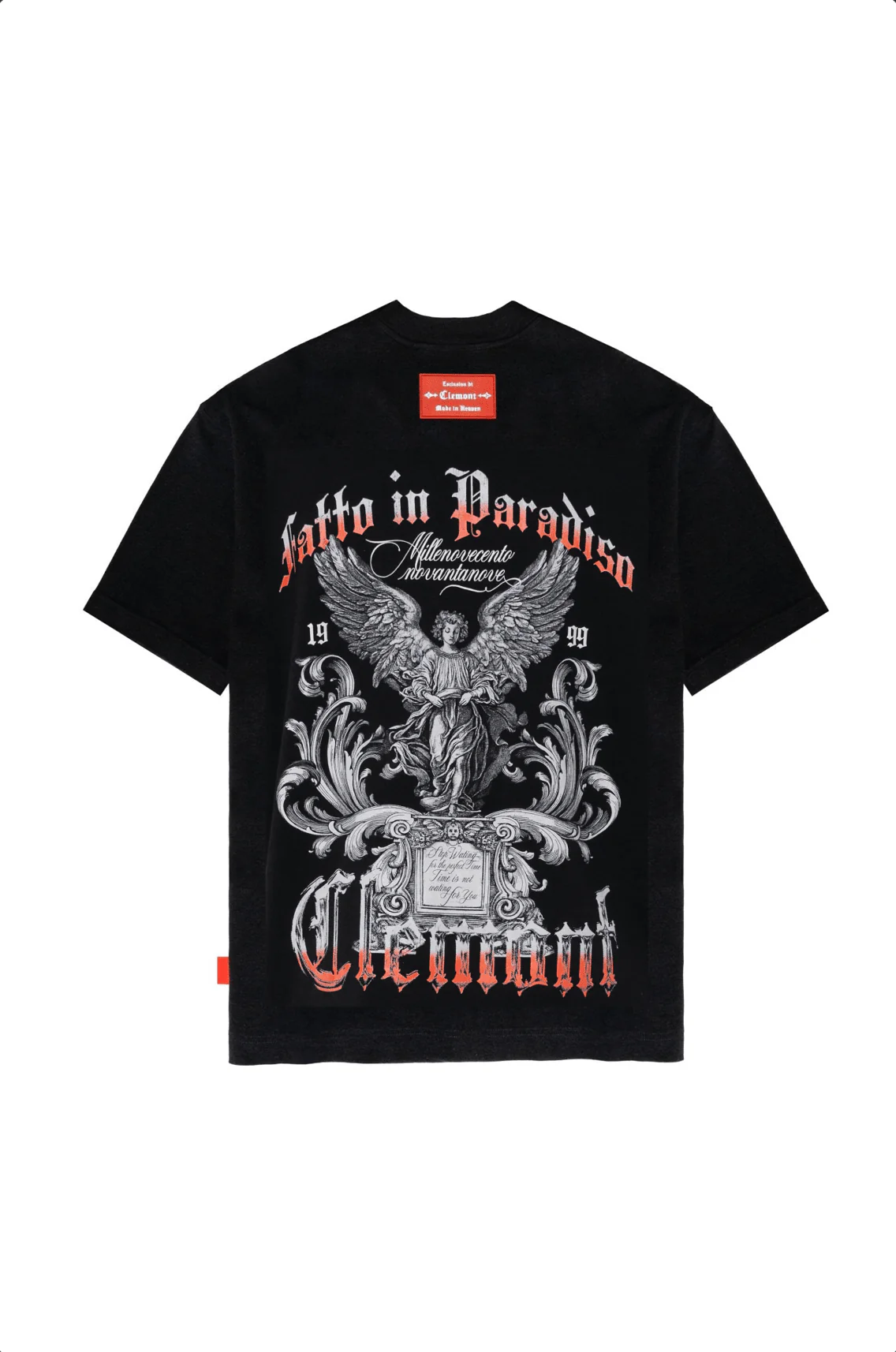CAMISETA CLEMONT PASSAGGIO NEGRO