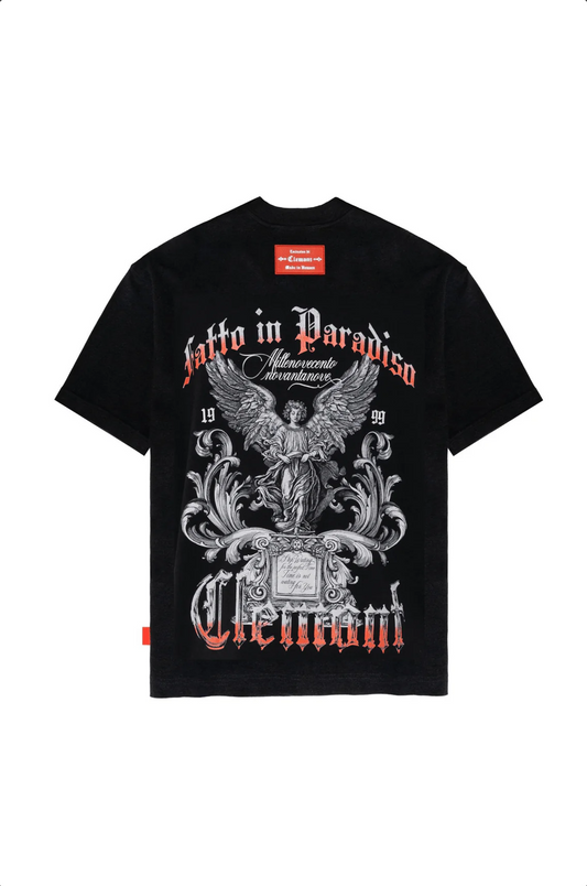 CAMISETA CLEMONT PASSAGGIO NEGRO