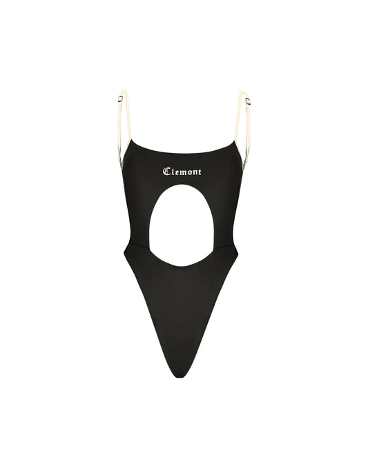 VESTIDO DE BAÑO CLEMONT RICCHEZZA BLACK