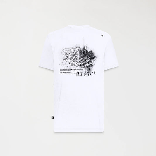 CAMISETA MONASTERY HADRIAN WHITE