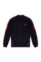 BUZO CLEMONT MUTO NEGRO/ROJO