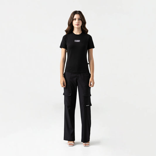 CAMISETA MONASTERY WOMEN BEL BLACK
