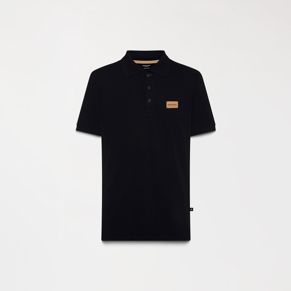 CAMISETA POLO MONASTERY BRUNELLO BLACK