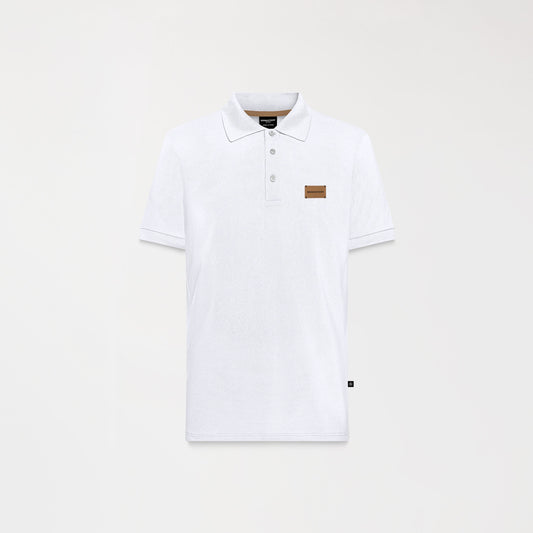 CAMISETA POLO MONASTERY BRUNELLO WHITE