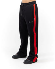 JOGGER CLEMONT RISPLENDERE NEGRO ROJO