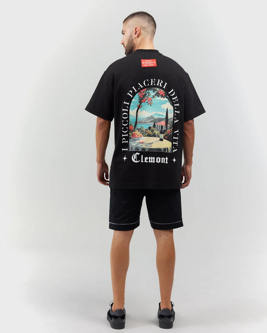 CAMISETA CLEMONT ECLATANTE NEGRO