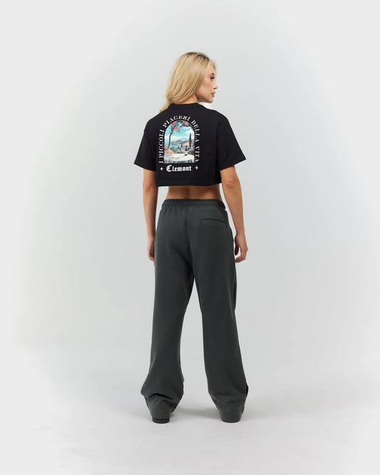 CROP TOP CLEMONT ARDENTE NEGRO