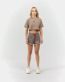 SHORT CLEMONT AUGUSTA TAUPE