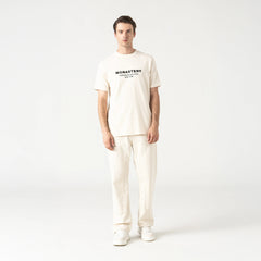 CAMISETA MONASTERY SHARAM WHITE GRAY