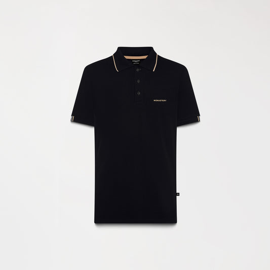 CAMISETA POLO MONASTERY MARENGO BLACK