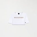 CROP TOP MONASTERY KAIA WHITE