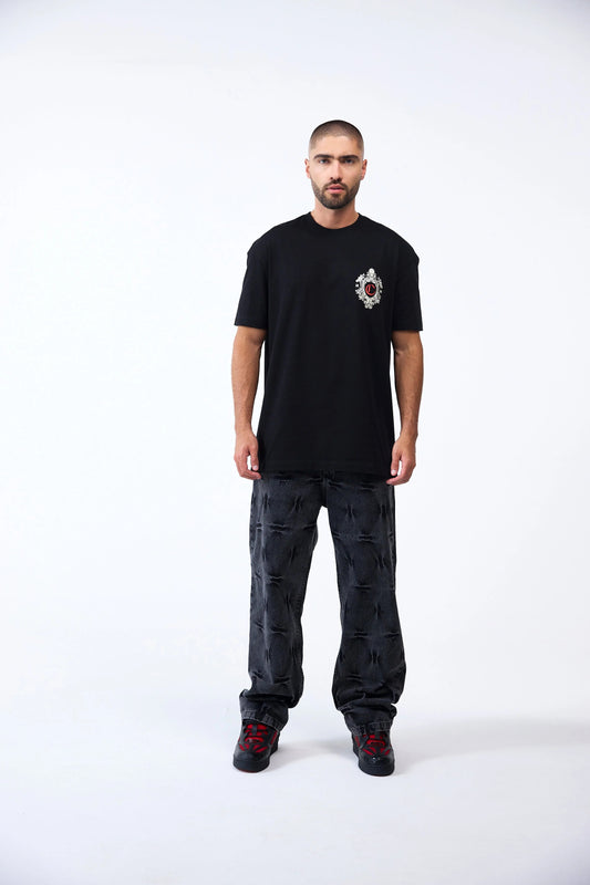 CAMISETA CLEMONT EUFORIA NEGRO