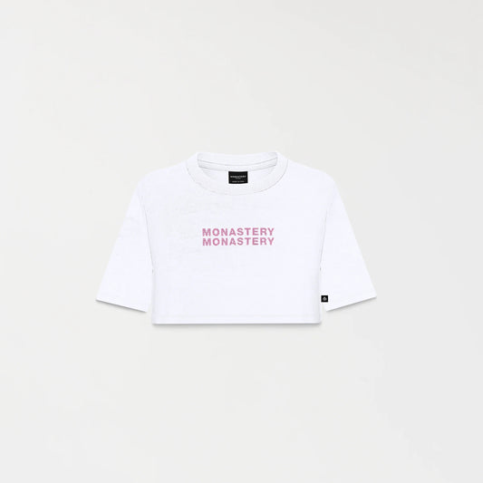 CROP TOP MONASTERY BAOSHE WHITE