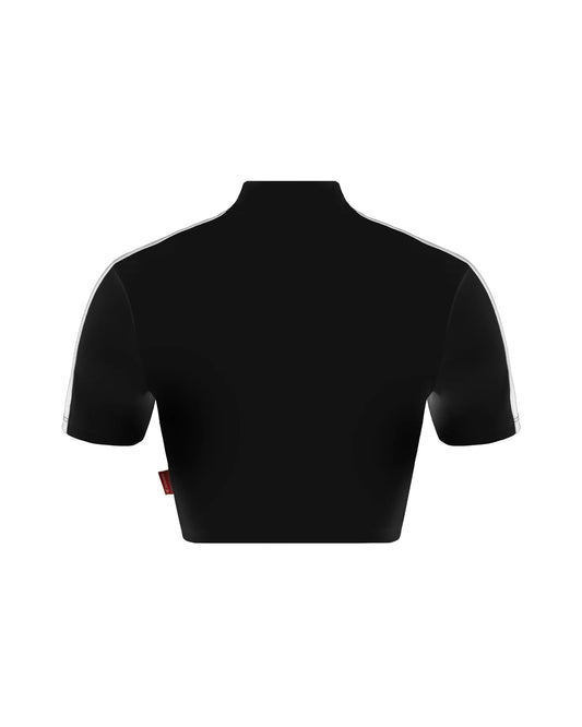 CROP TOP CLEMONT LUMINOSA BLACK