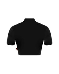 CROP TOP CLEMONT LUMINOSA BLACK
