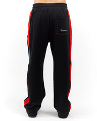 JOGGER CLEMONT RISPLENDERE NEGRO ROJO