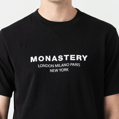 CAMISETA MONASTERY SHARAM BLACK