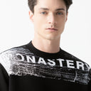 CAMISETA MONASTERY OVERSIZED GIBBON BLACK