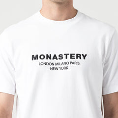 CAMISETA MONASTERY SHARAM WHITE