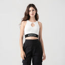 TOP MONASTERY WOMEN CLAIRE KNITTED WHITE