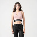 TOP MONASTERY WOMEN CLAIRE KNITTED WOODROSE