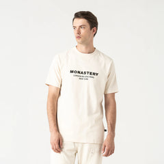CAMISETA MONASTERY SHARAM WHITE GRAY