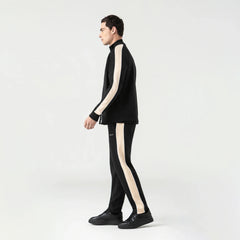 CHAQUETA MONASTERY TORMAIN BLACK IRIS CREAM