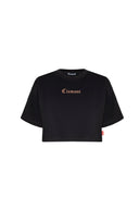 CROP TOP CLEMONT RISTORO NEGRO