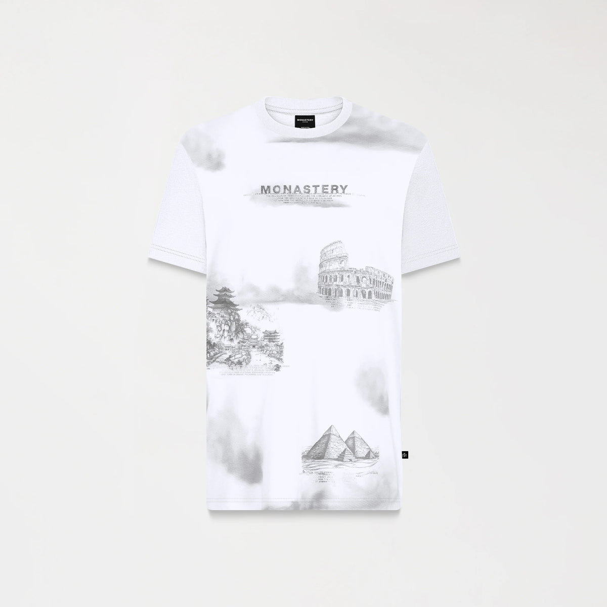 CAMISETA MONASTERY ARCUS WHITE